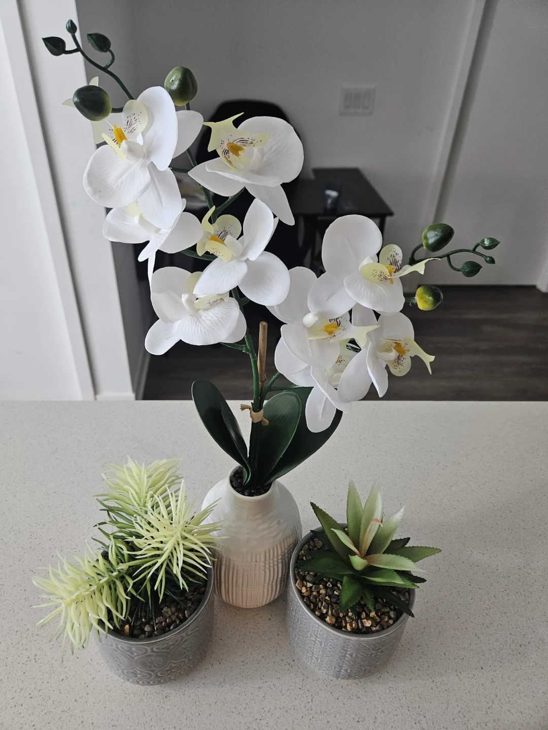 Artificial Orchid Plant Set - photo 2