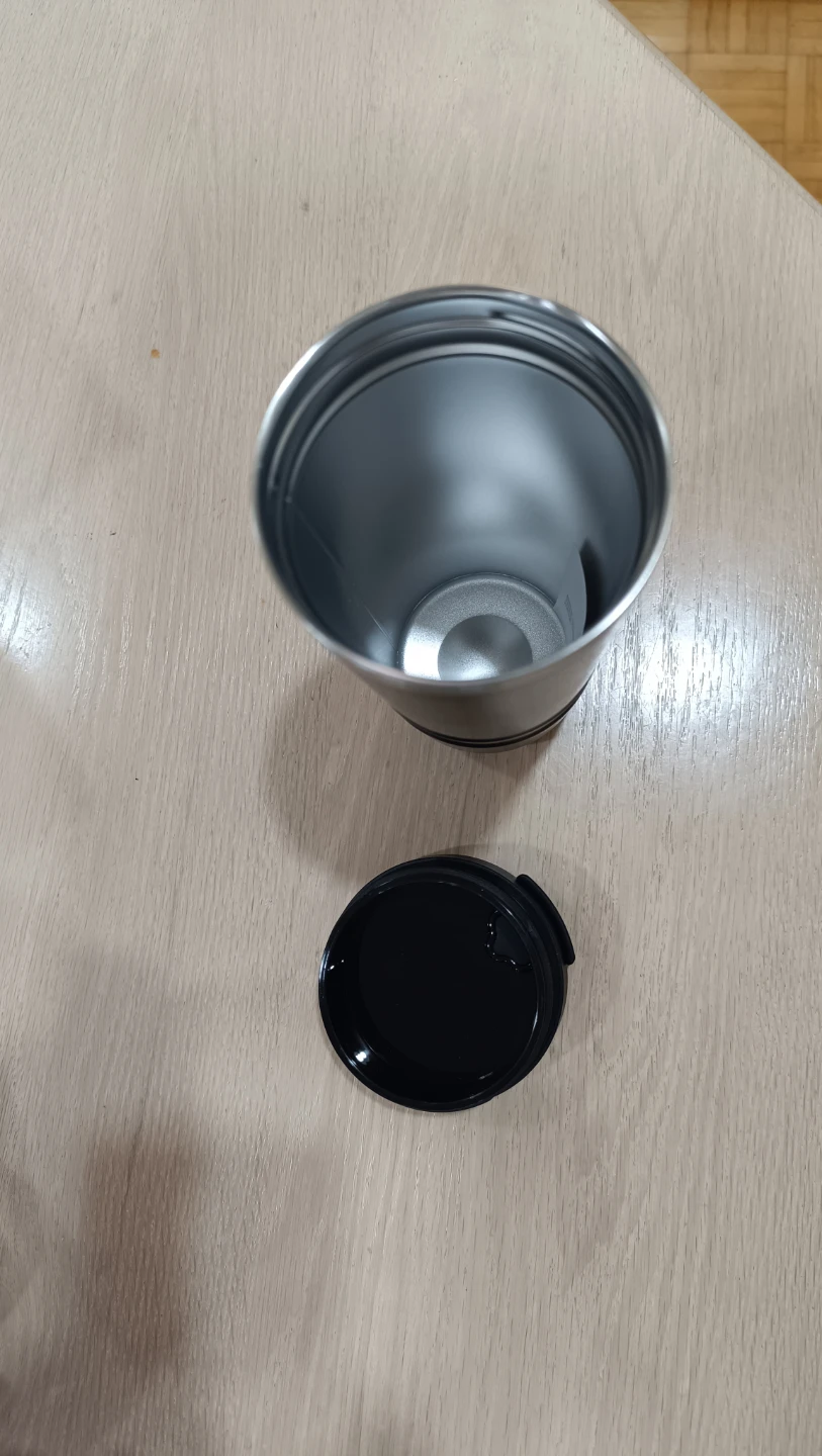 Black Insulated Tumbler with Lid - photo 2