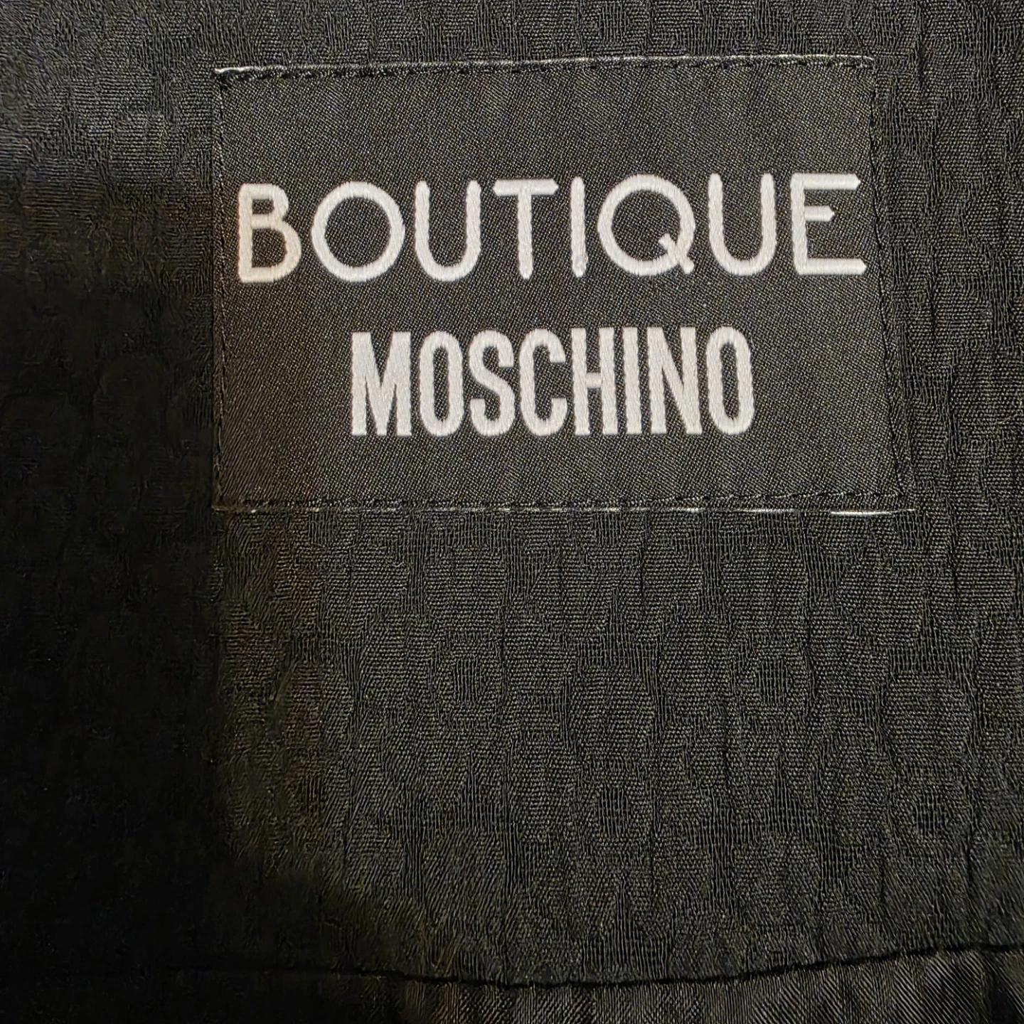 Moschino Boutique Black Bow Detail Jacket Size 12 - photo 5