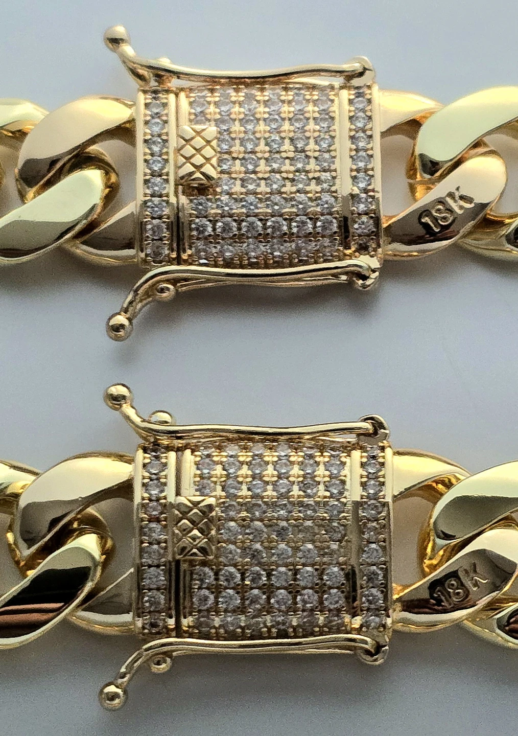 CUBAN LINK CHAIN SET (NEW) - photo 2