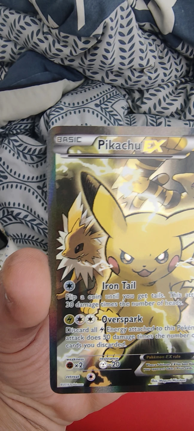 Pikachu EX Pokemon Card - photo 5