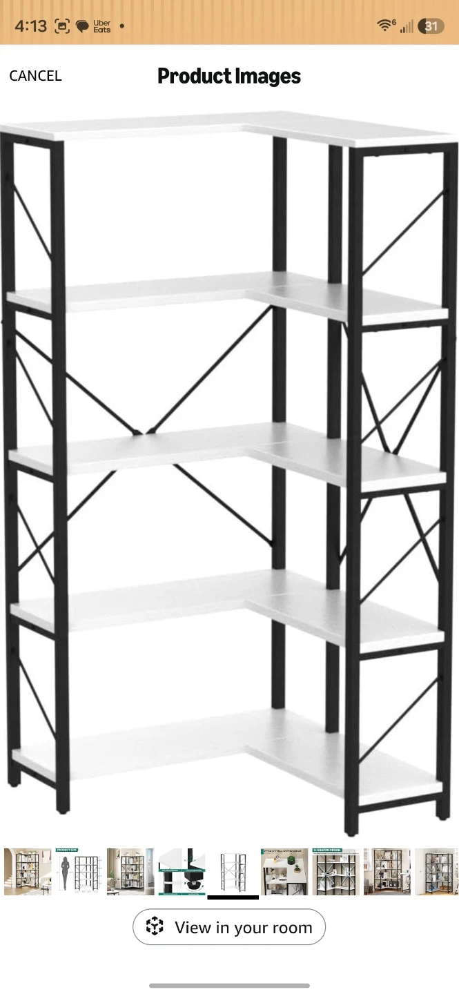 5-Tier Corner Bookshelf - photo 5