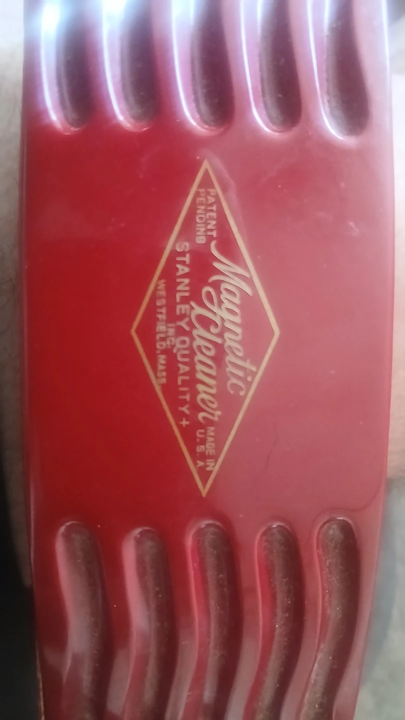 Vintage 1950s Stanley Quality + Magnetic Cleaner  Original Box