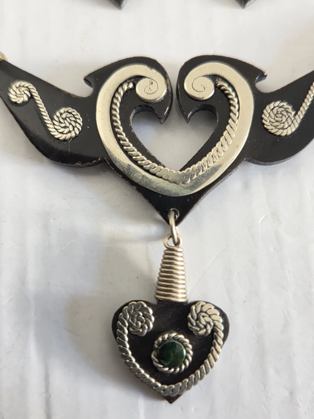 Peruvian artizan set neclase and earings - photo 3