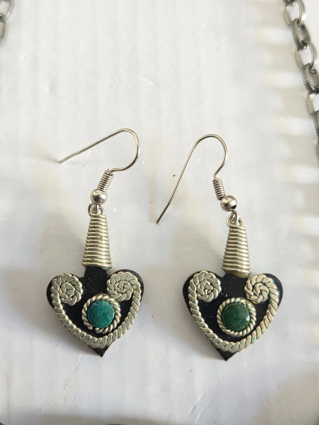 Peruvian artizan set neclase and earings - photo 5