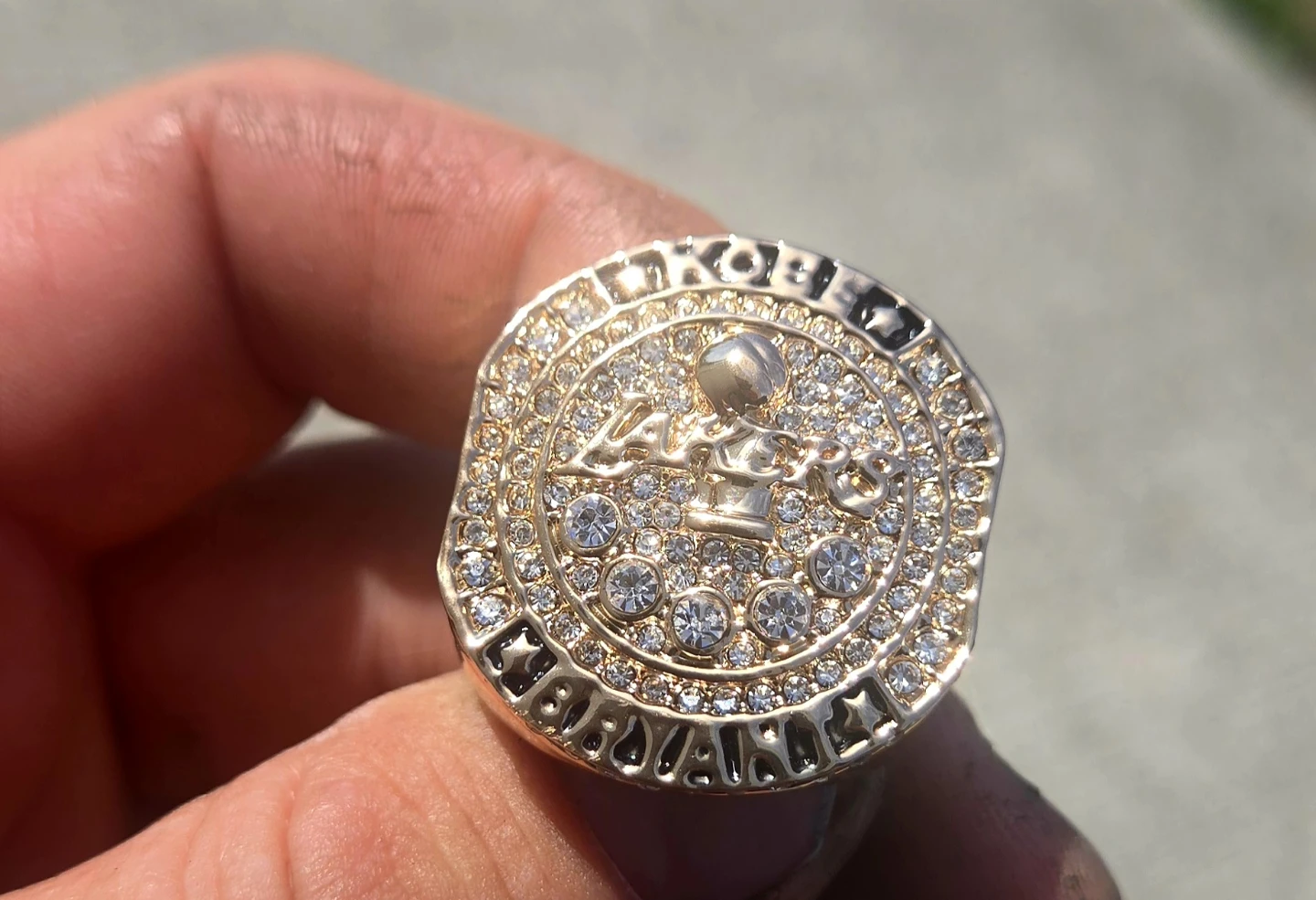 Los Angeles Lakers 20 Years Anniversary Ring - photo 3