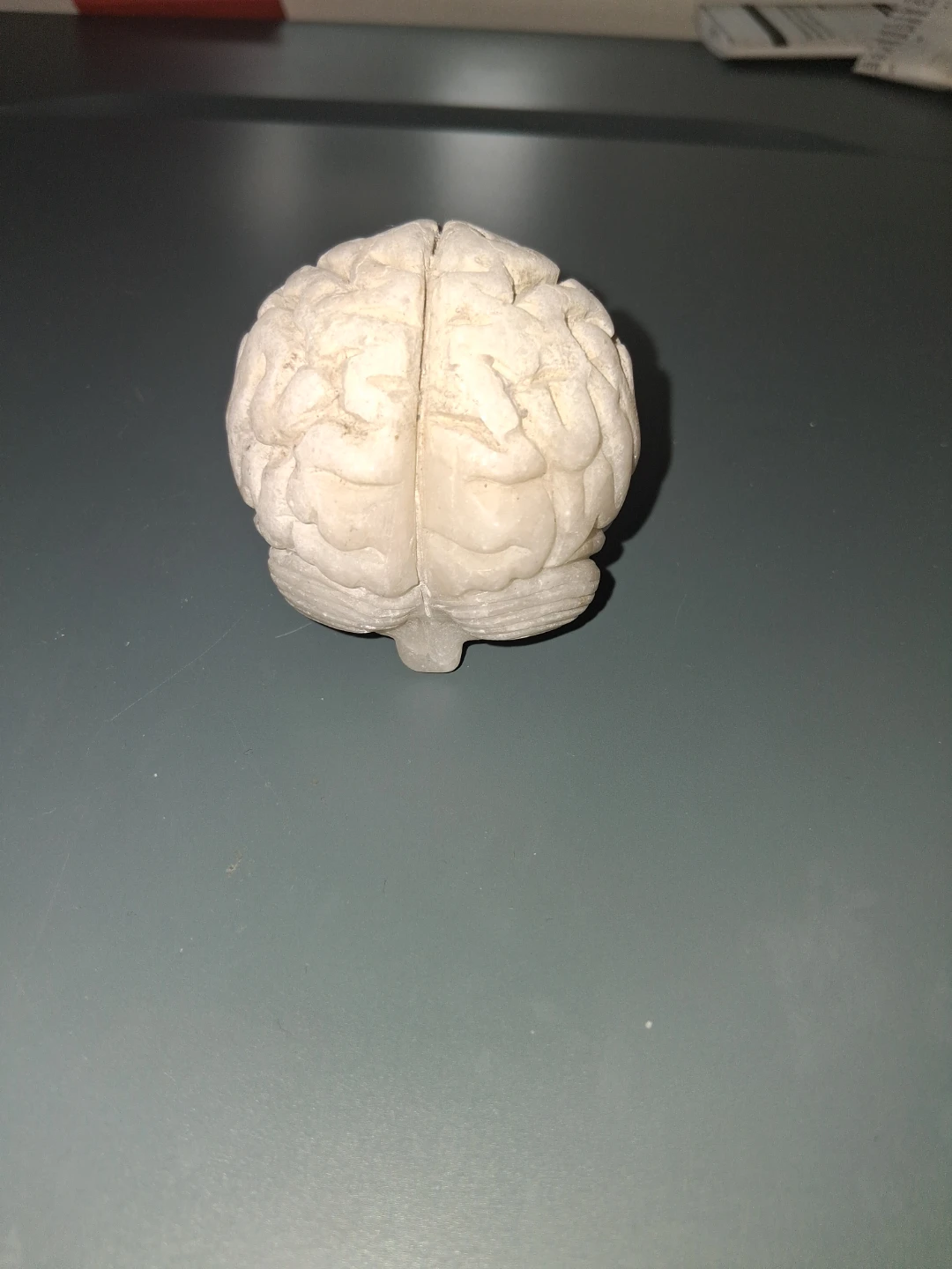 White Calcite Brain Crystal - photo 3