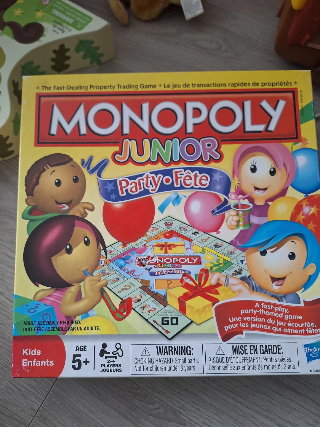 Monopoly Junior Party-Fête Board Game