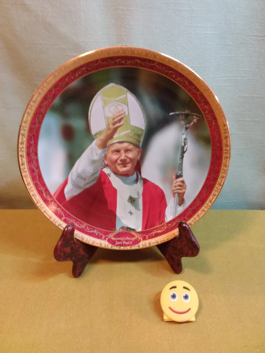 🍽️ ➡️ Bradford Exchange Pope John Paul II Collector Plate 🍽️