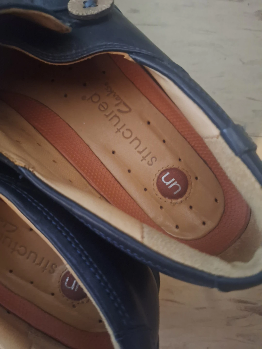 Clarks Unstructured Leather Shoes size 8 - photo 3