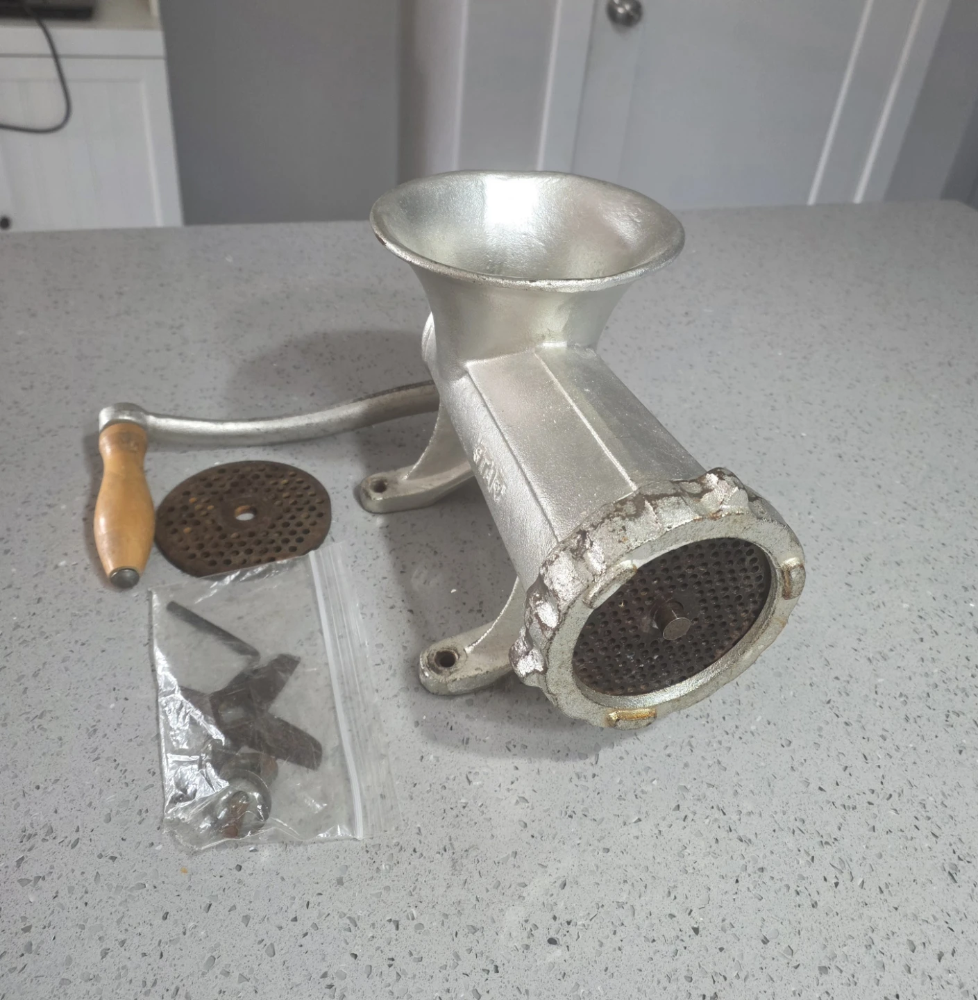 STAR Meat Grinder Manual Hand Crank - photo 2