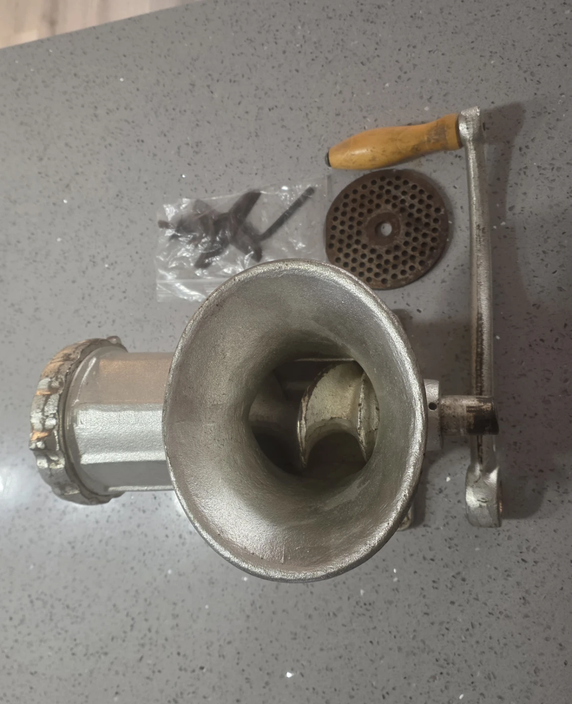 STAR Meat Grinder Manual Hand Crank - photo 3