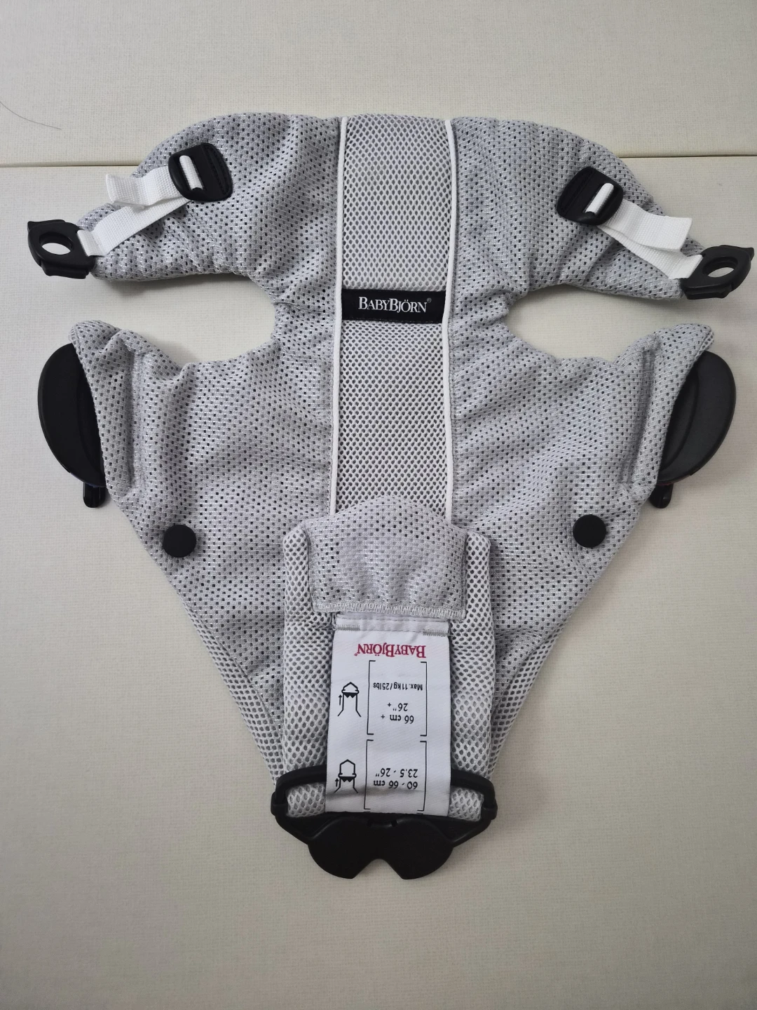BabyBjörn Baby Carrier Mini - Grey Mesh