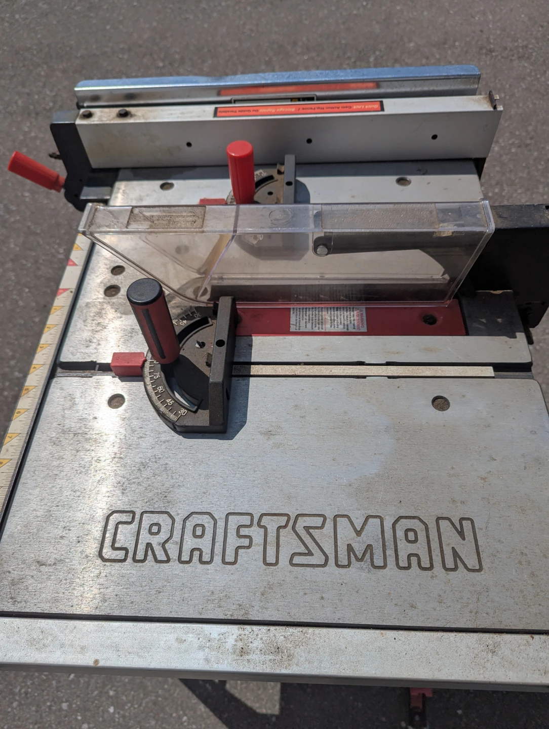 Craftsman 10-inch Table Saw 3.0 HP - photo 3