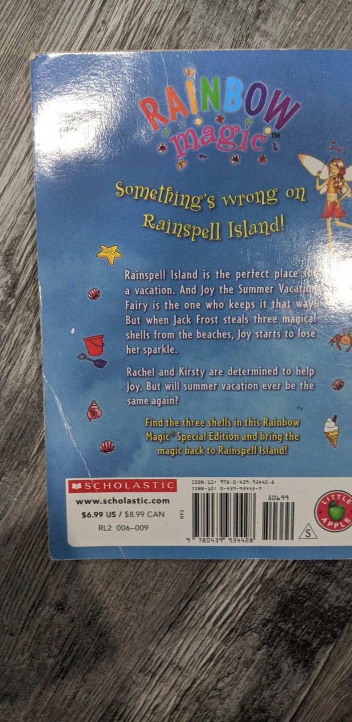 Rainbow Magic Joy the Summer Vacation Fairy Book - photo 2