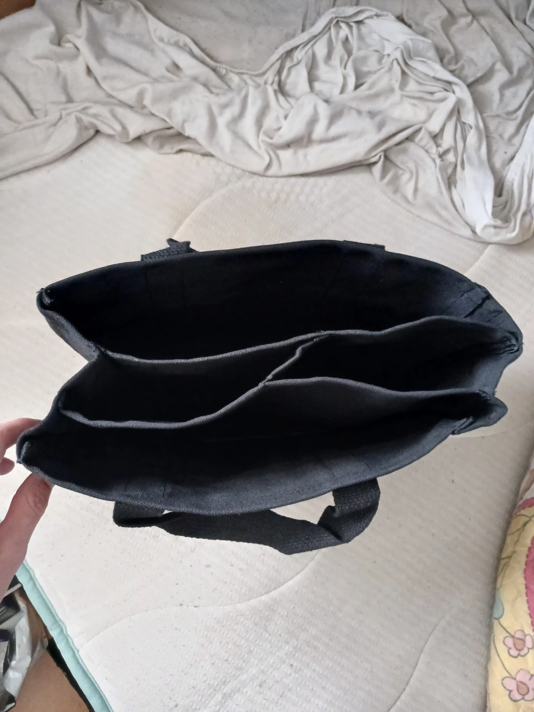 Black Tote Bag W/ Adjustable Strap - photo 4