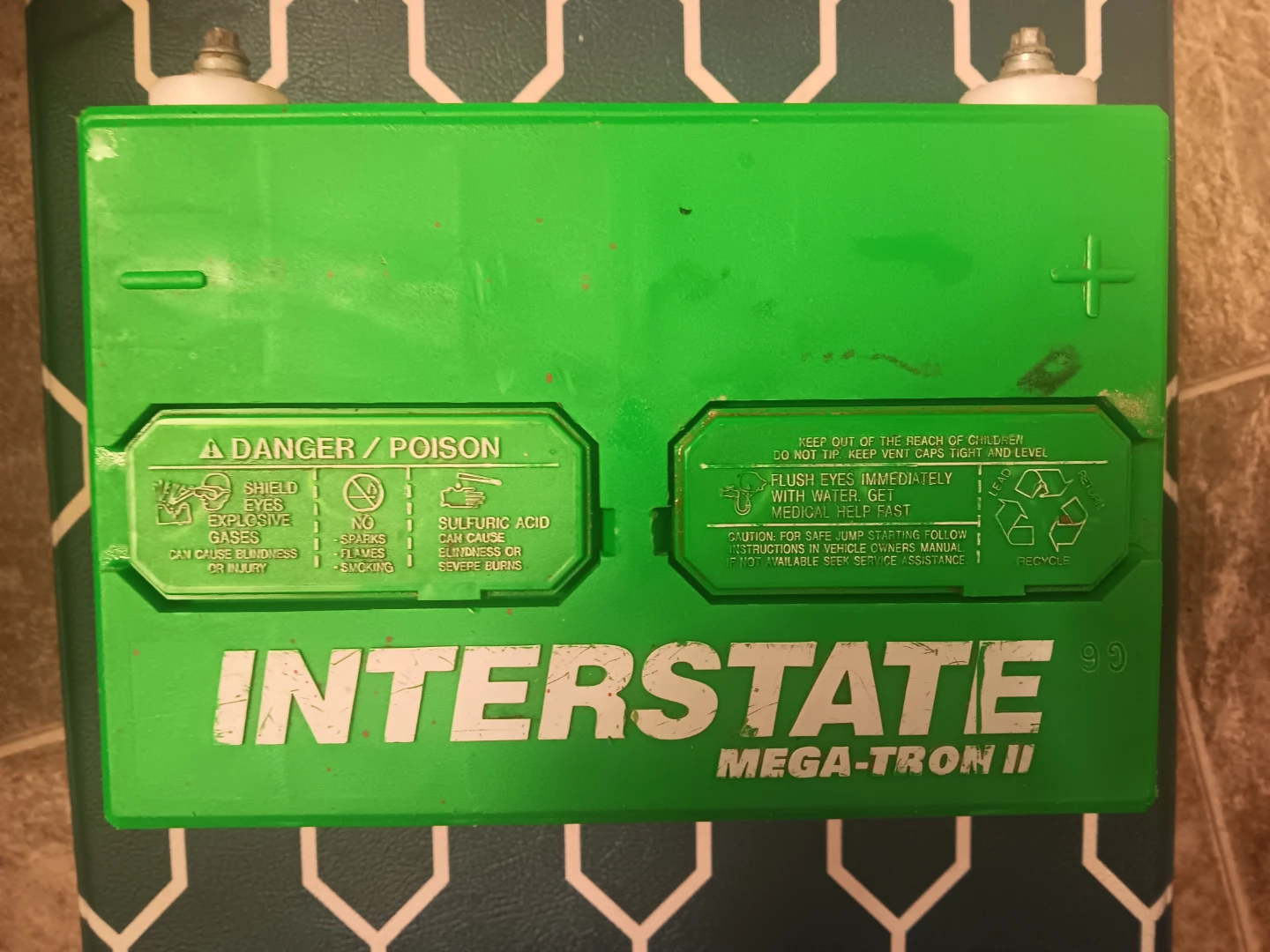 Interstate Mega-Tron II Car Battery