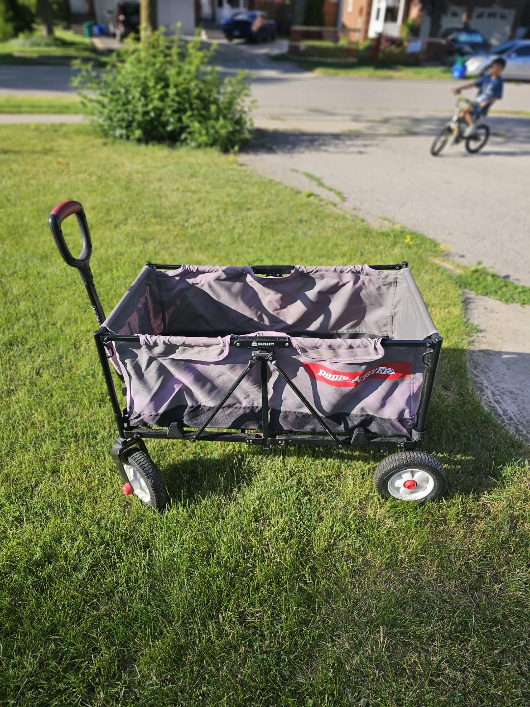 Radio Flyer = heavy duty kids and cargo wegon