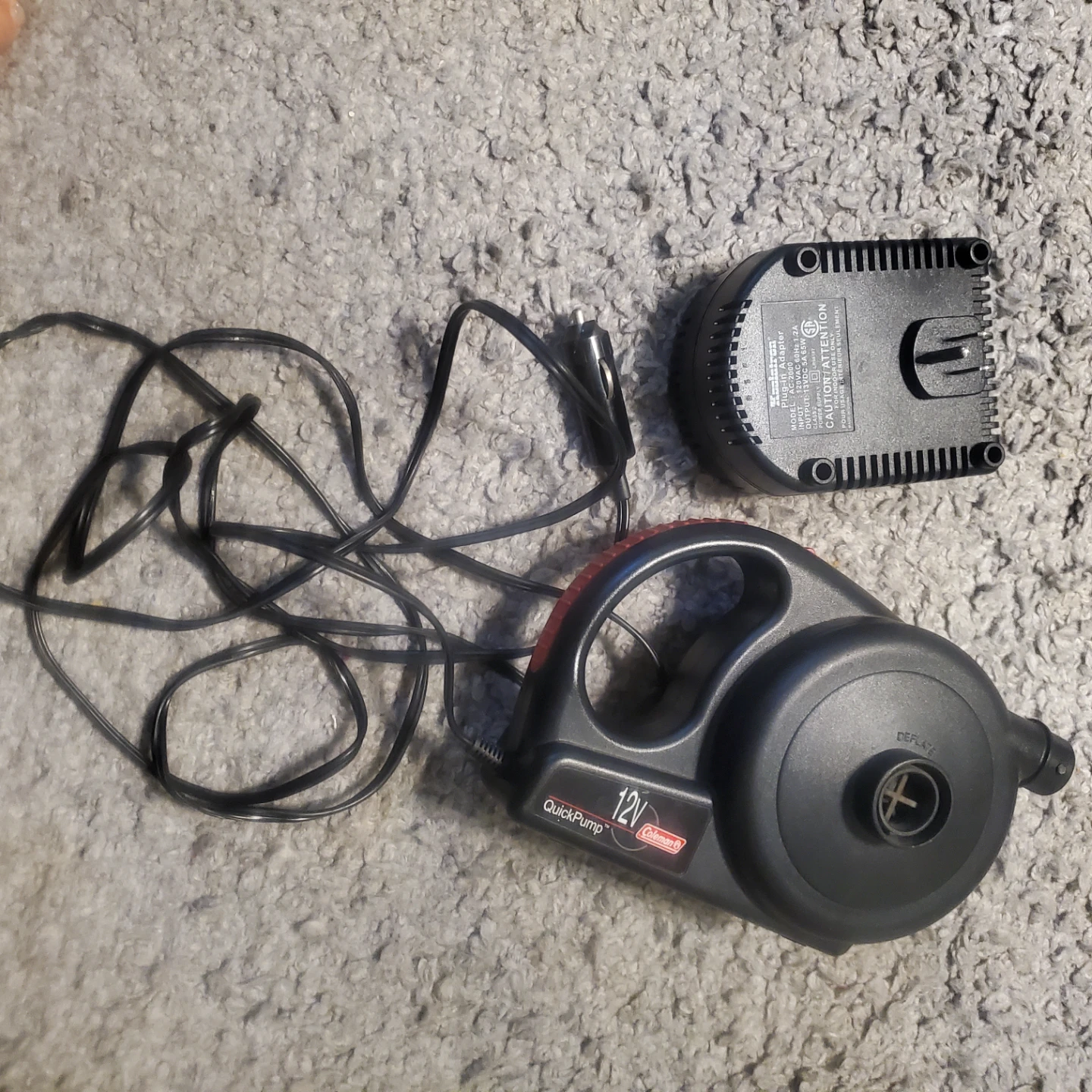 Coleman 12V QuickPump Air Mattress Inflator