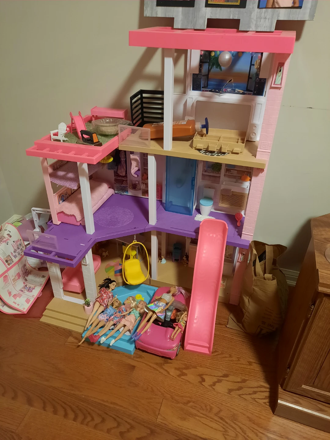 Barbie Dreamhouse with Accessories and Dolls