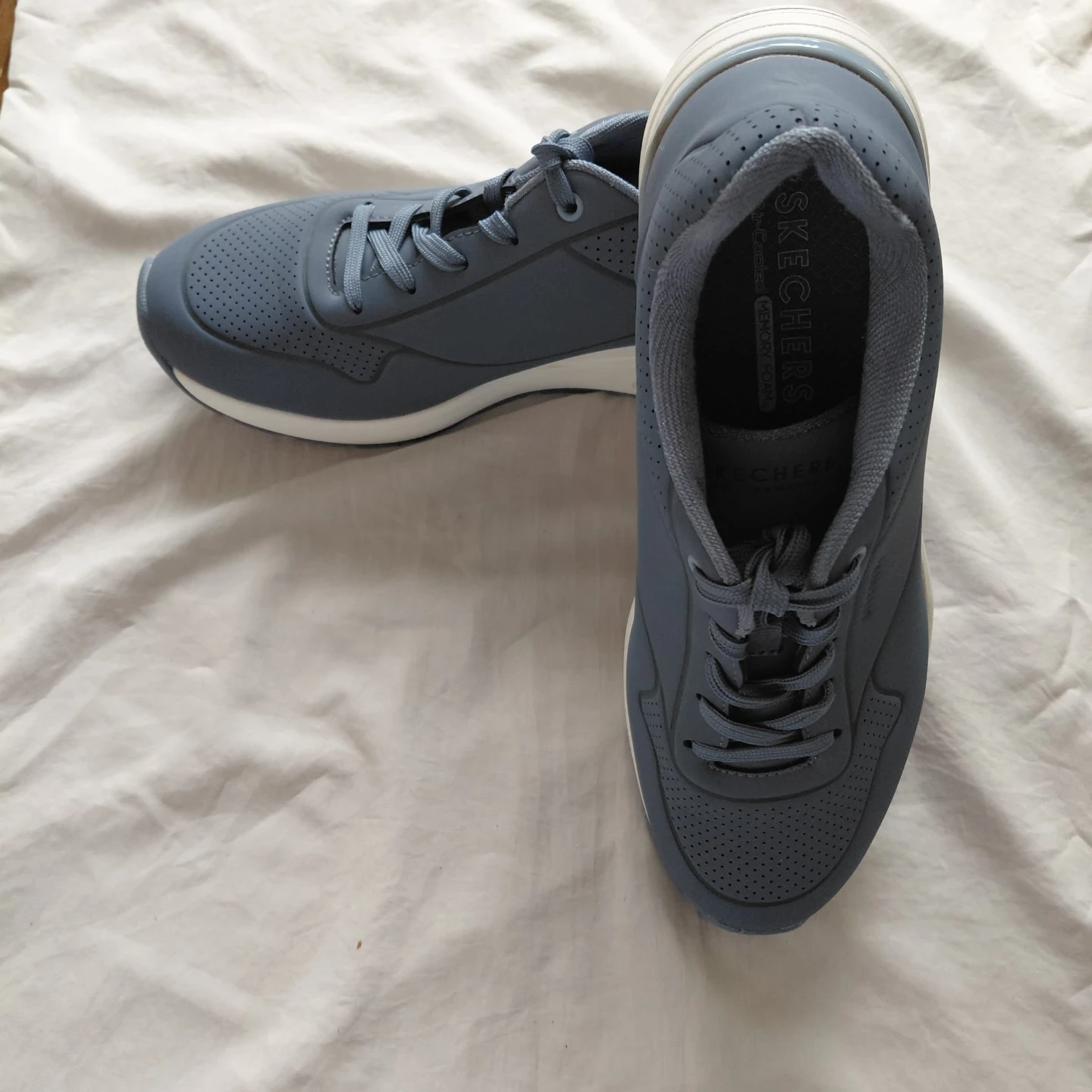 Skechers Blue Memory Foam Sneakers - photo 2
