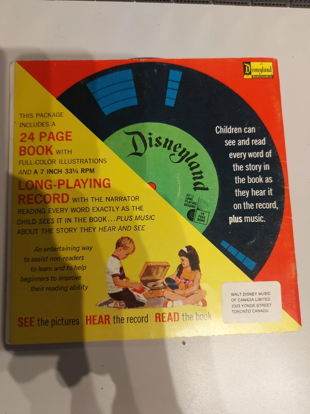 Disneyland Record and Book: The Story of Heidi - photo 2