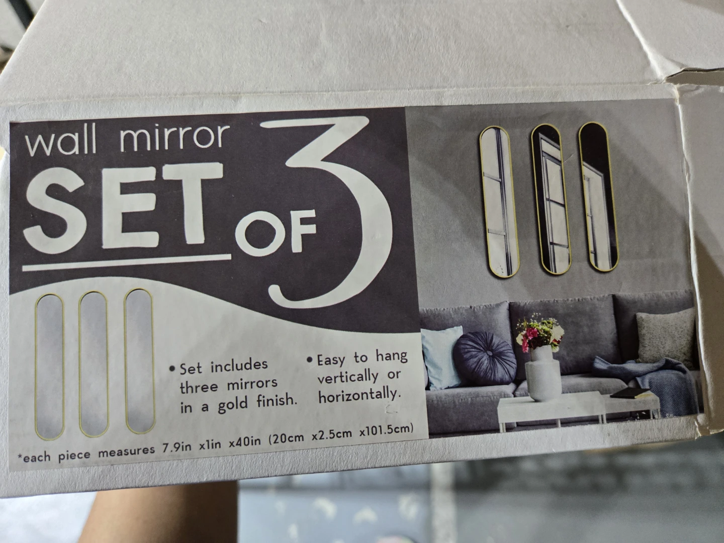 Brand new Triple mirror set - photo 3