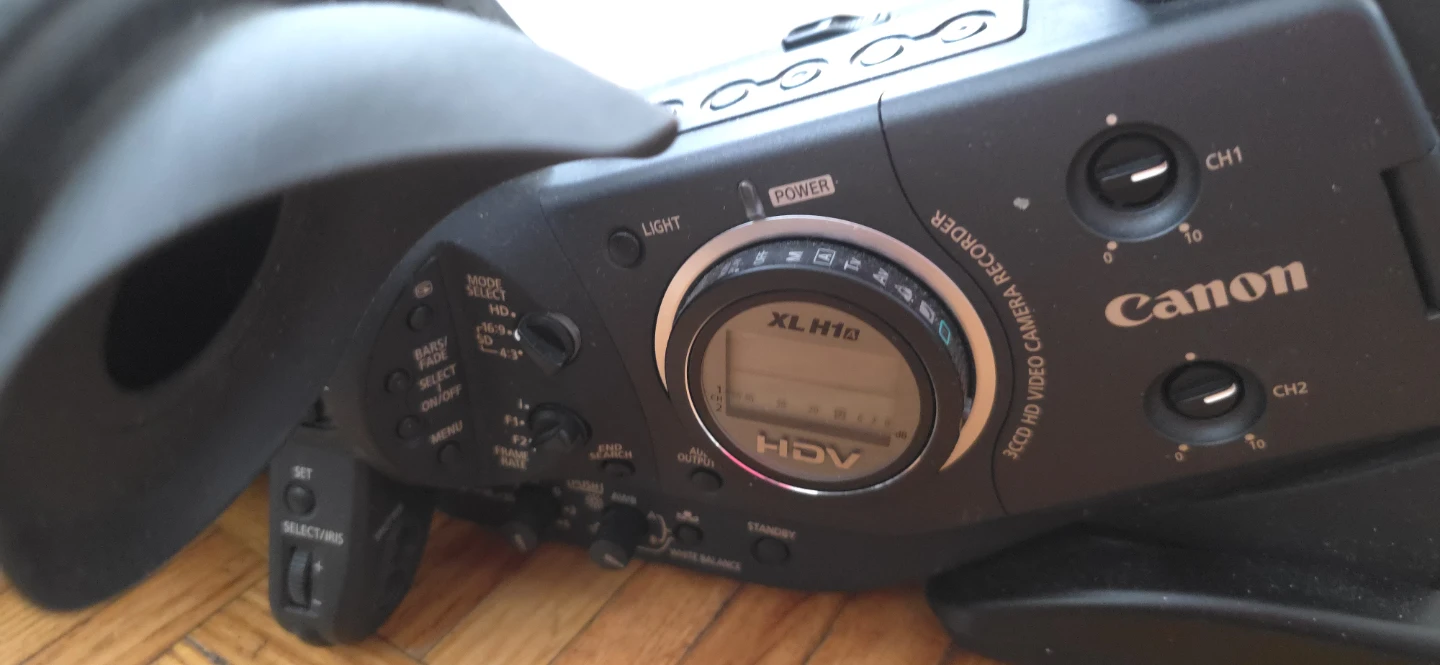 Canon XLH1a HDV 3CCD Video Camera