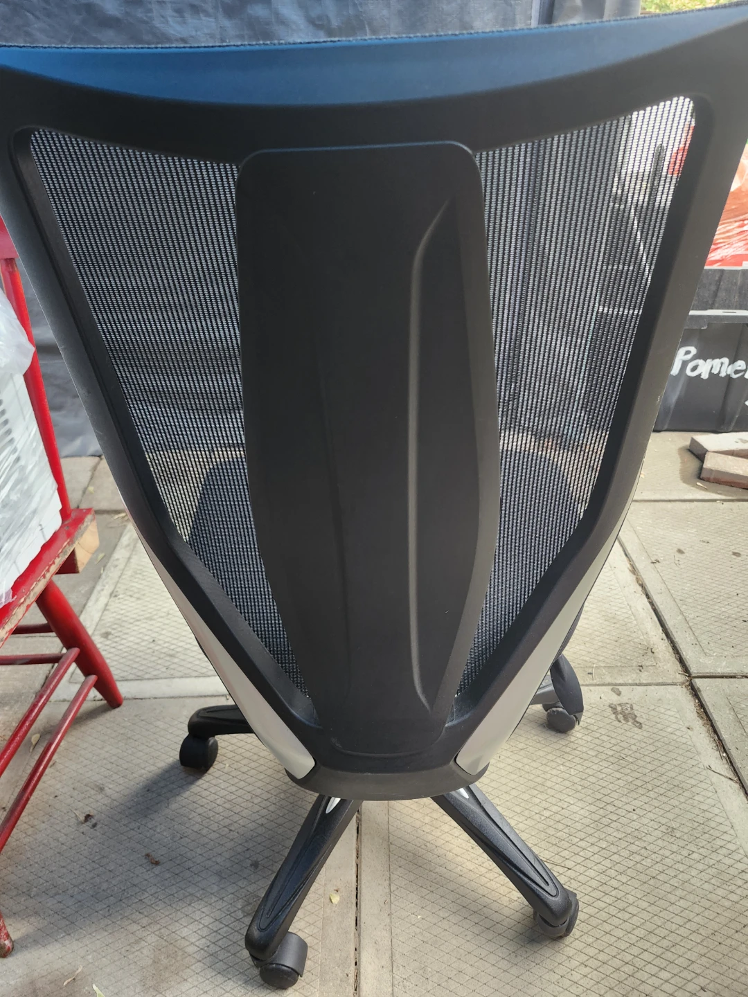 Black Mesh Office Chair - photo 4