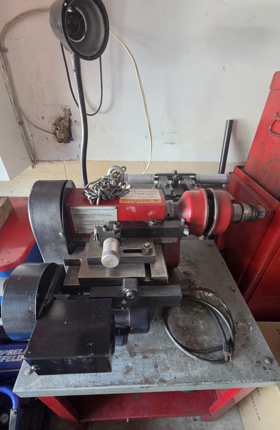 Accu Industries Model 7700 Brake Lathe - photo 2