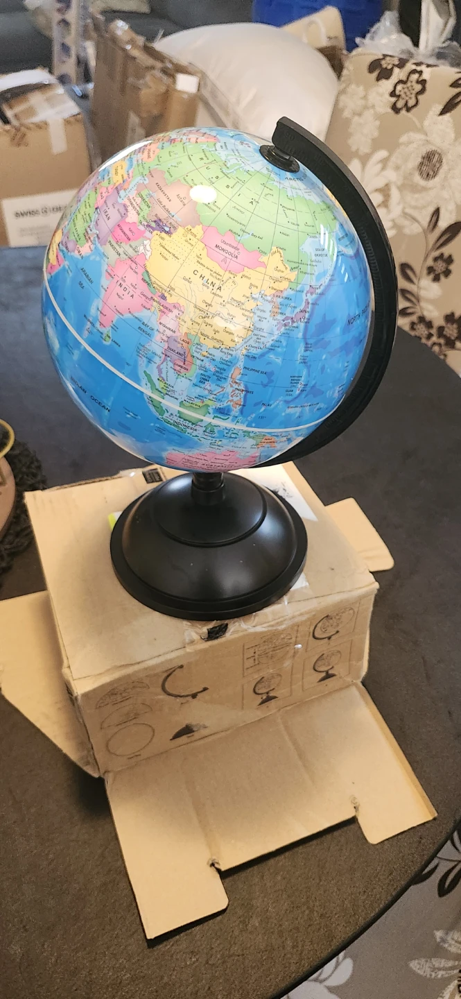 World Globe Political Map