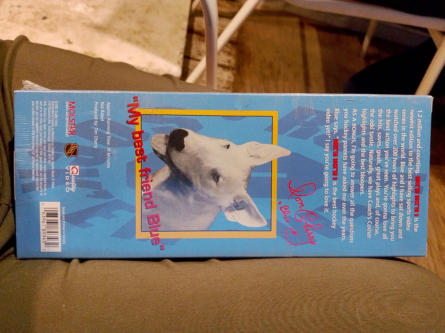 Unopened Don Cherry's Rock'Em Sock'Em Hockey Puck VHS - photo 2