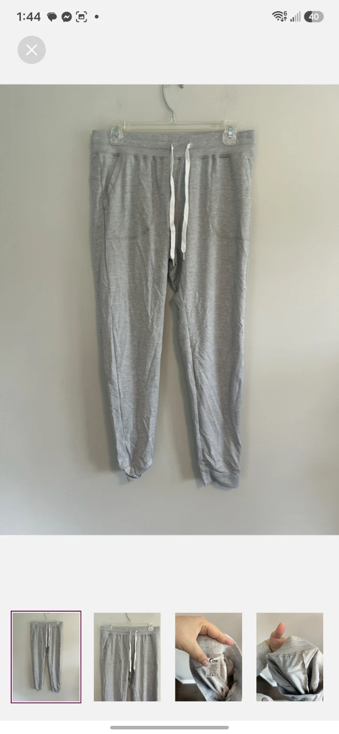 ZYIA Grey Jogger Pants