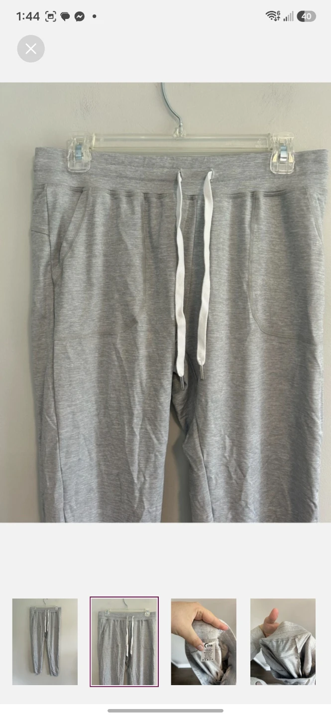 ZYIA Grey Jogger Pants - photo 2