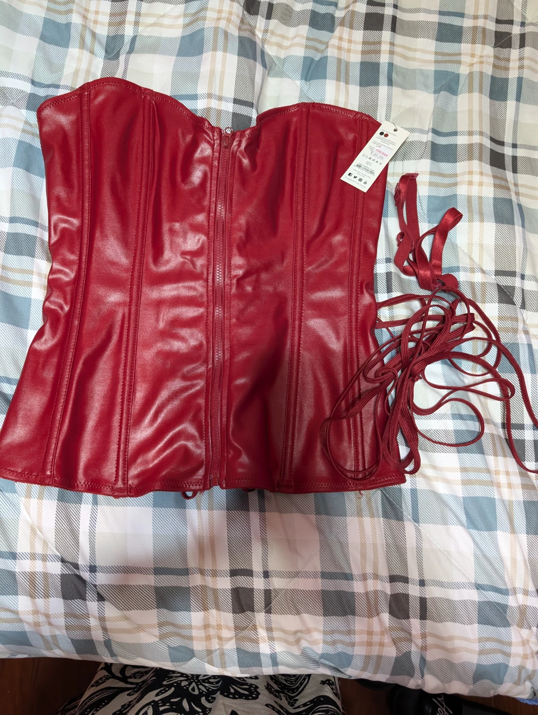 Coquette Matte Wetlook Corset - photo 4