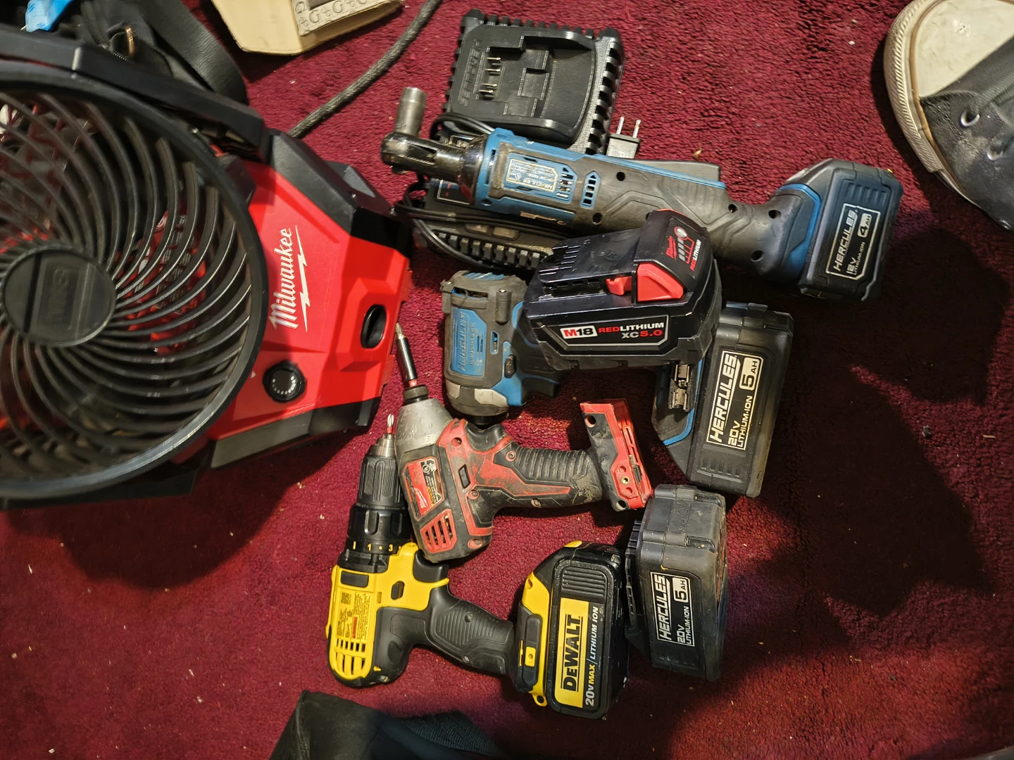 Assorted DeWalt, Milwaukee, and Hercules Power Tools - photo 3