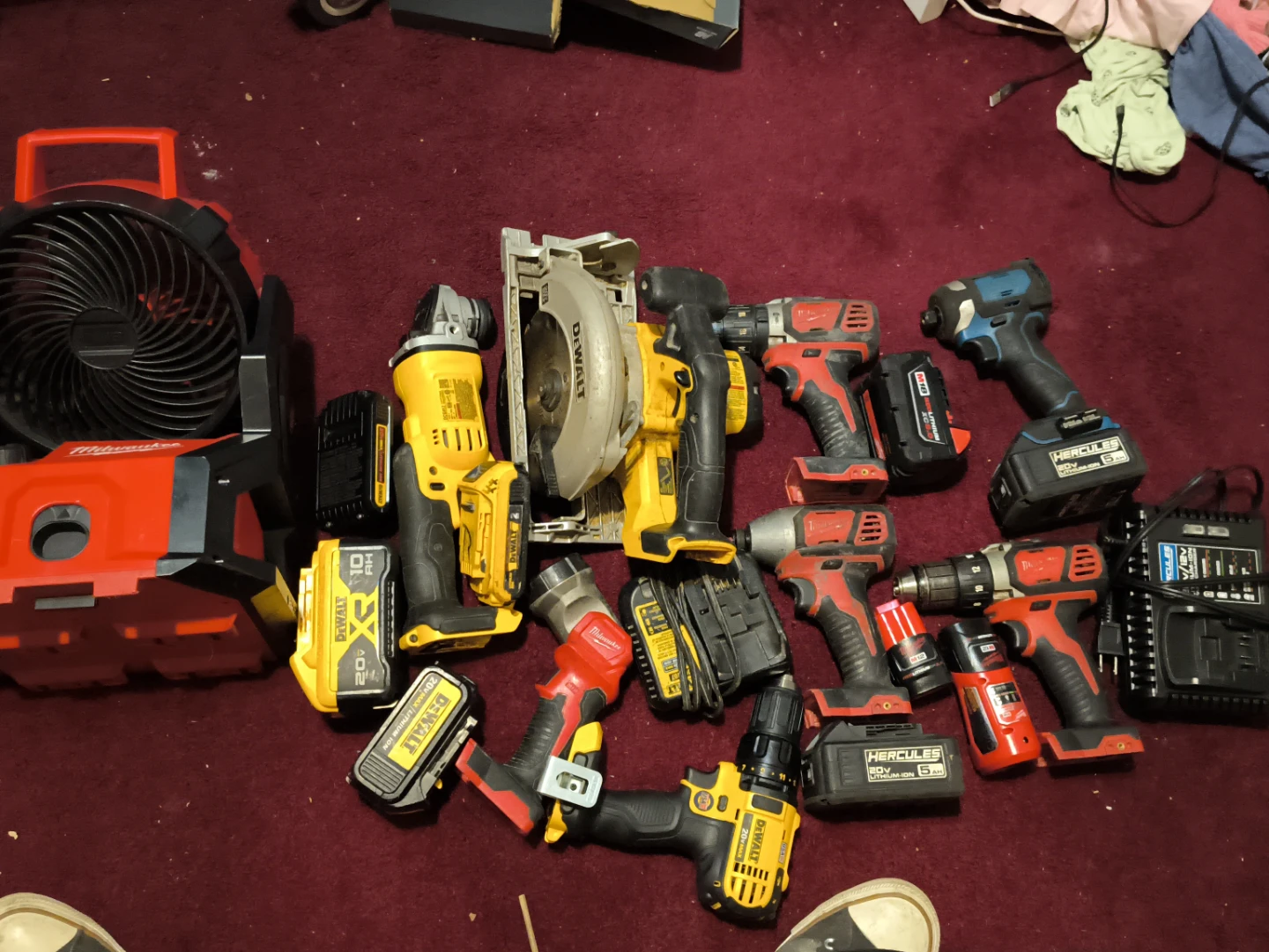 Assorted DeWalt, Milwaukee, and Hercules Power Tools - photo 4
