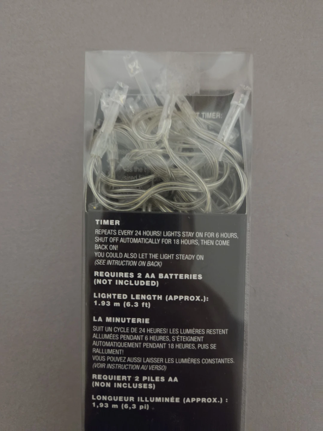 DANSN decor 20 LED Timer Lights - Warm White - photo 2
