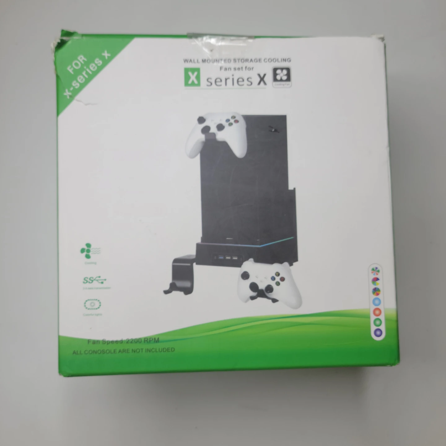 Wall Mounted Storage Cooling Fan Set for Xbox Series X - photo 2