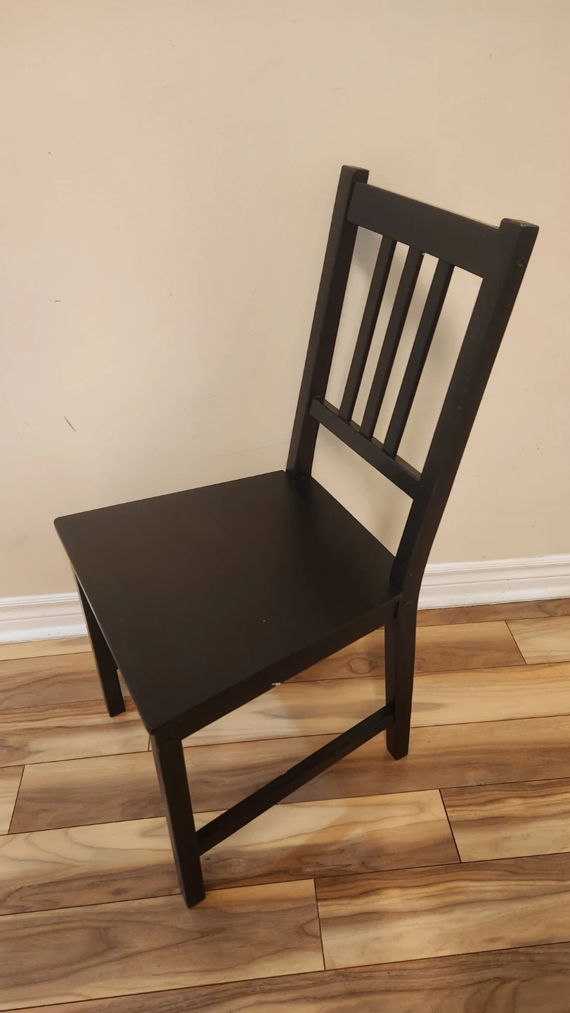IKEA PINNTORP Chair - Black stained/pine - photo 3