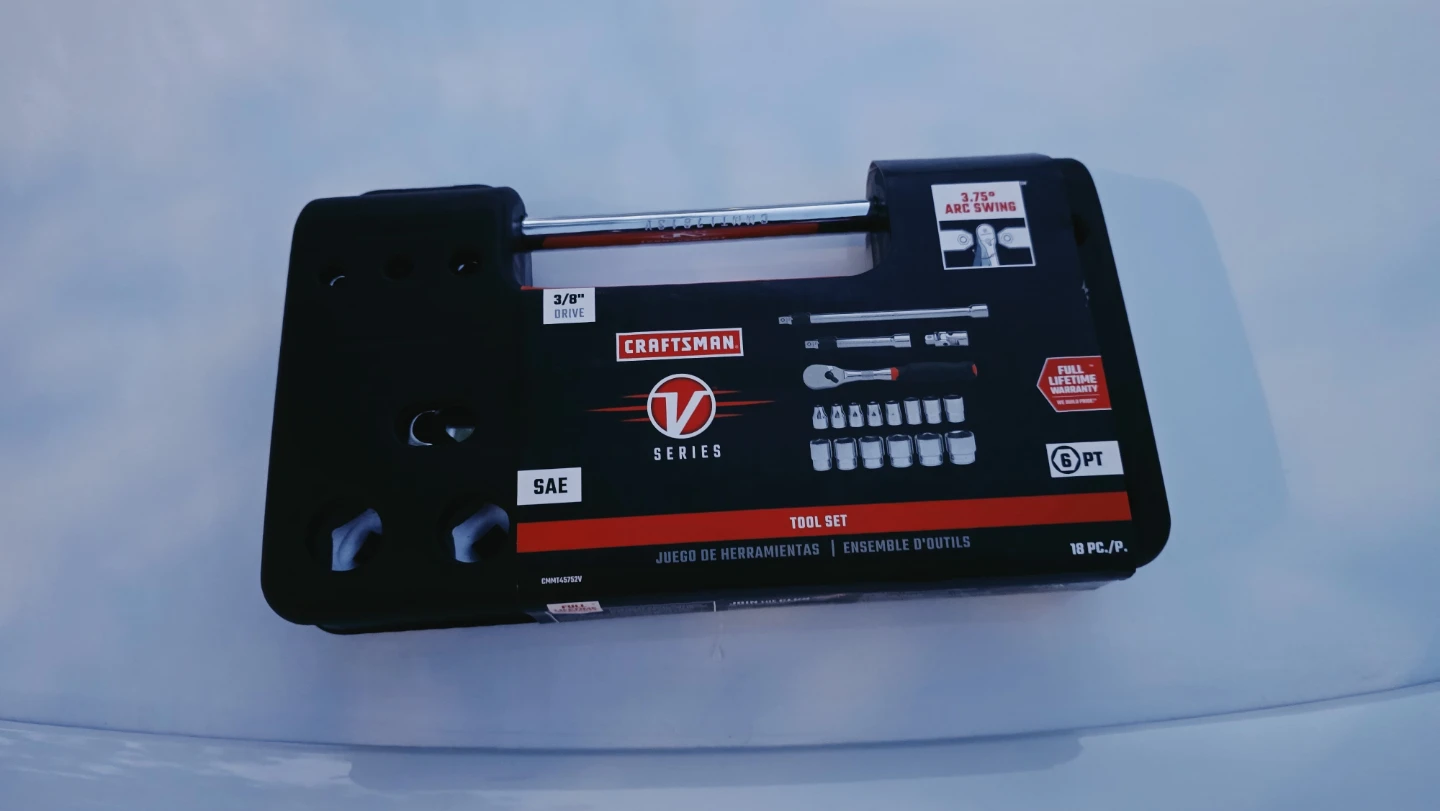 Craftsman V Series 10 Pc. 3/8" Drive SAE Socket Set - photo 2