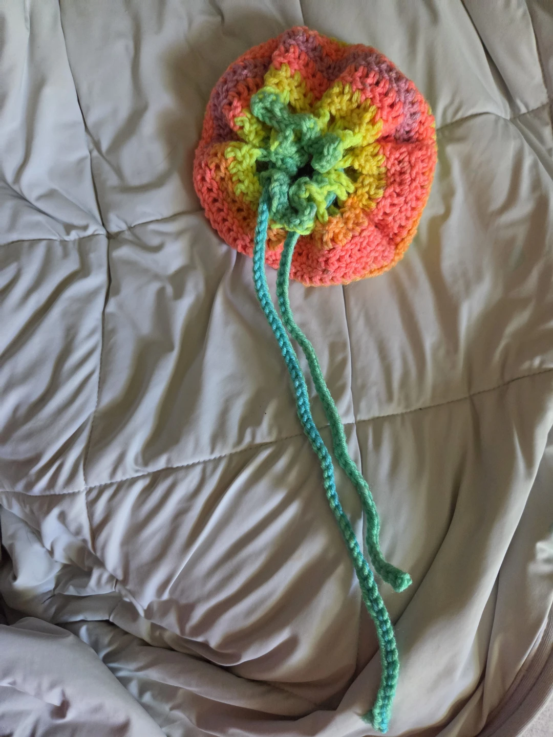 Crocheted Dice Bag / Rolling Tray - photo 4