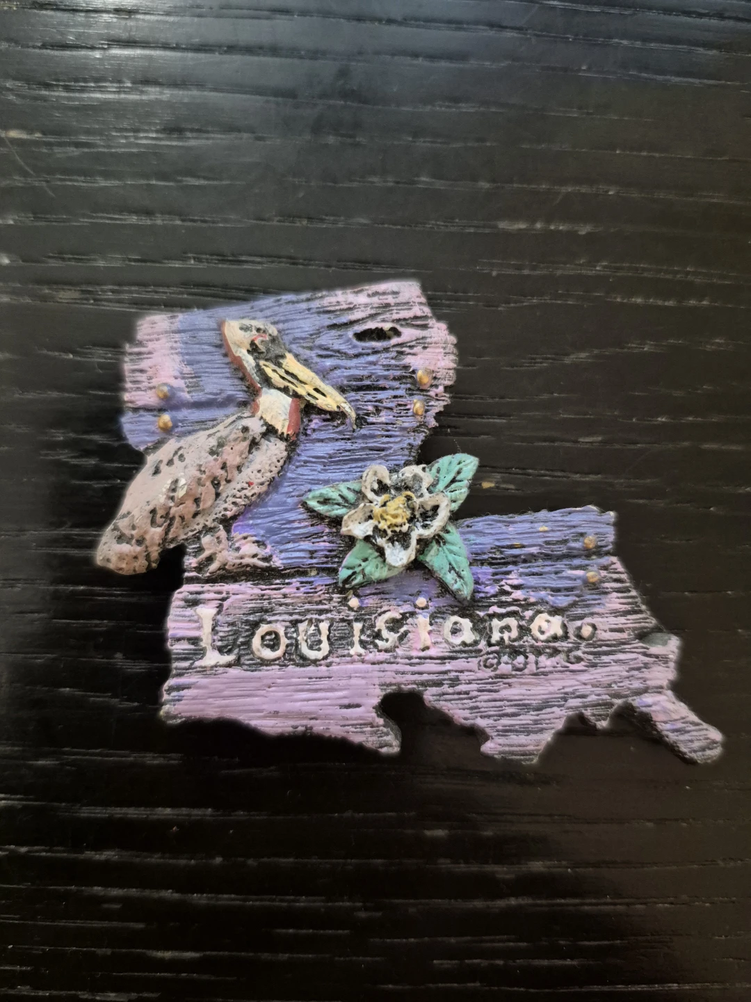 Louisiana Pelican Magnet Souvenir