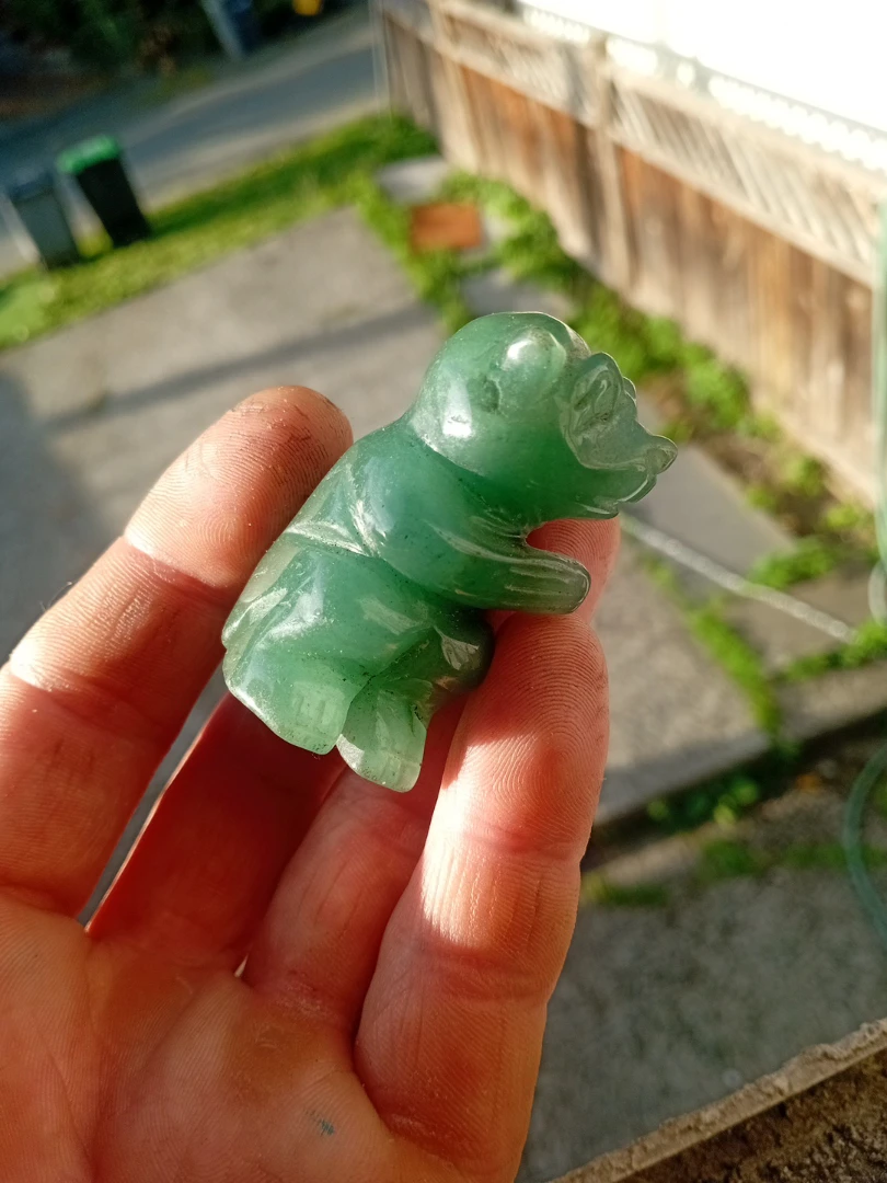 Jade carving