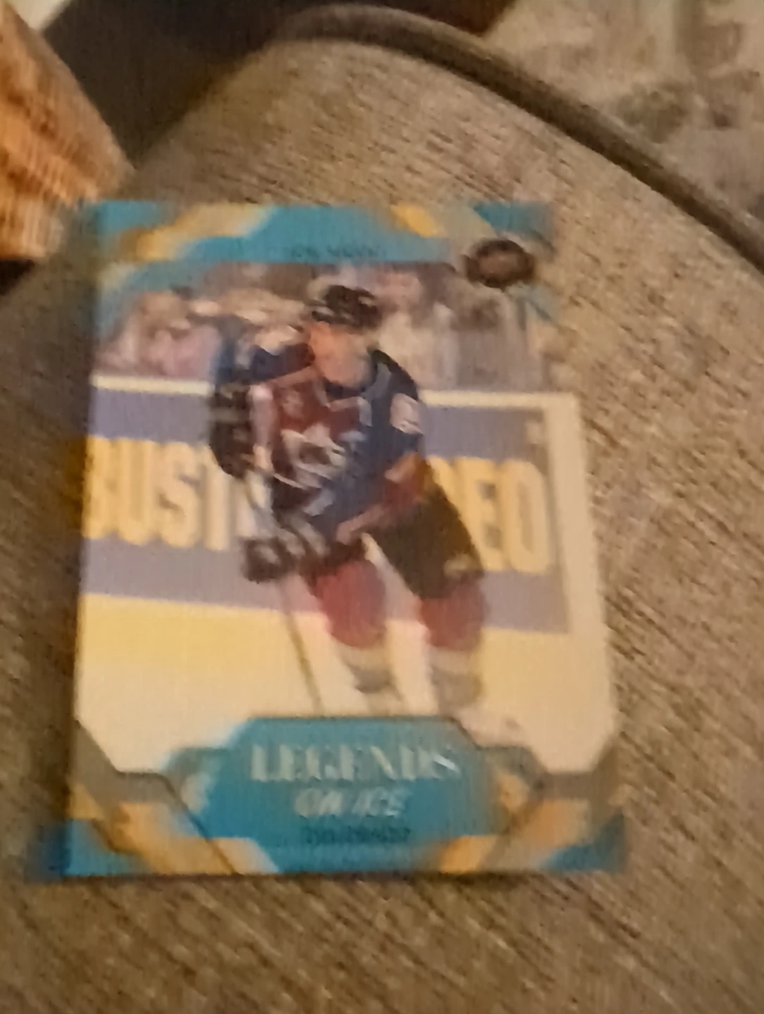 Legends on Ice Hockey Card
