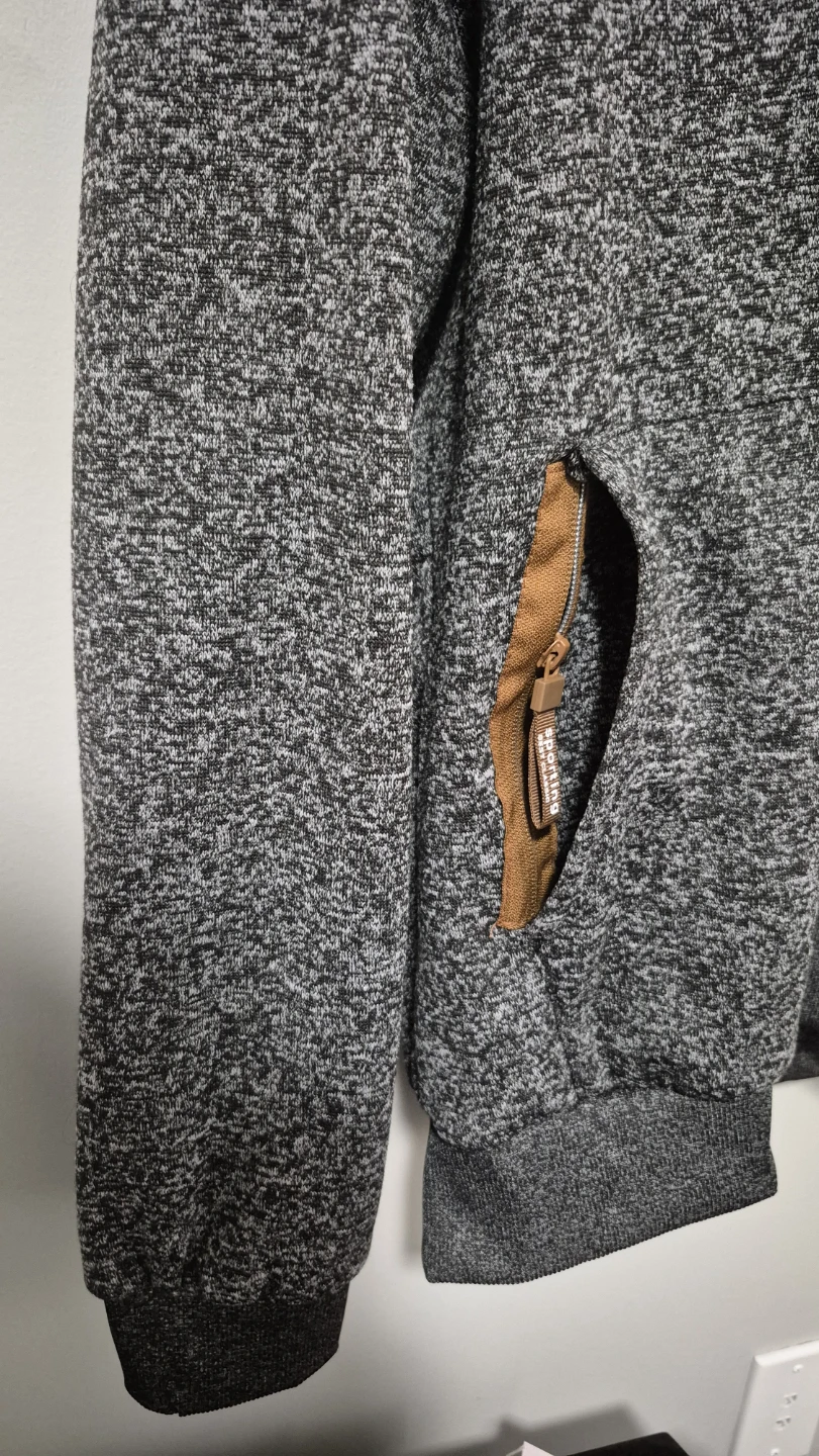 Sporting Spirit Full Zip Hoodie Charcoal Grey - photo 4