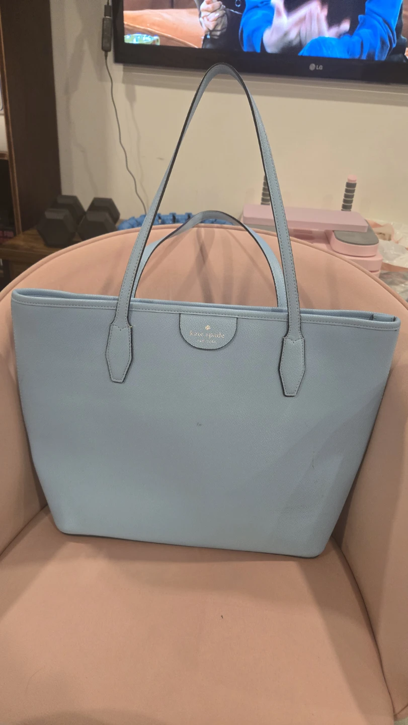 Kate Spade New York Light Blue Tote Bag