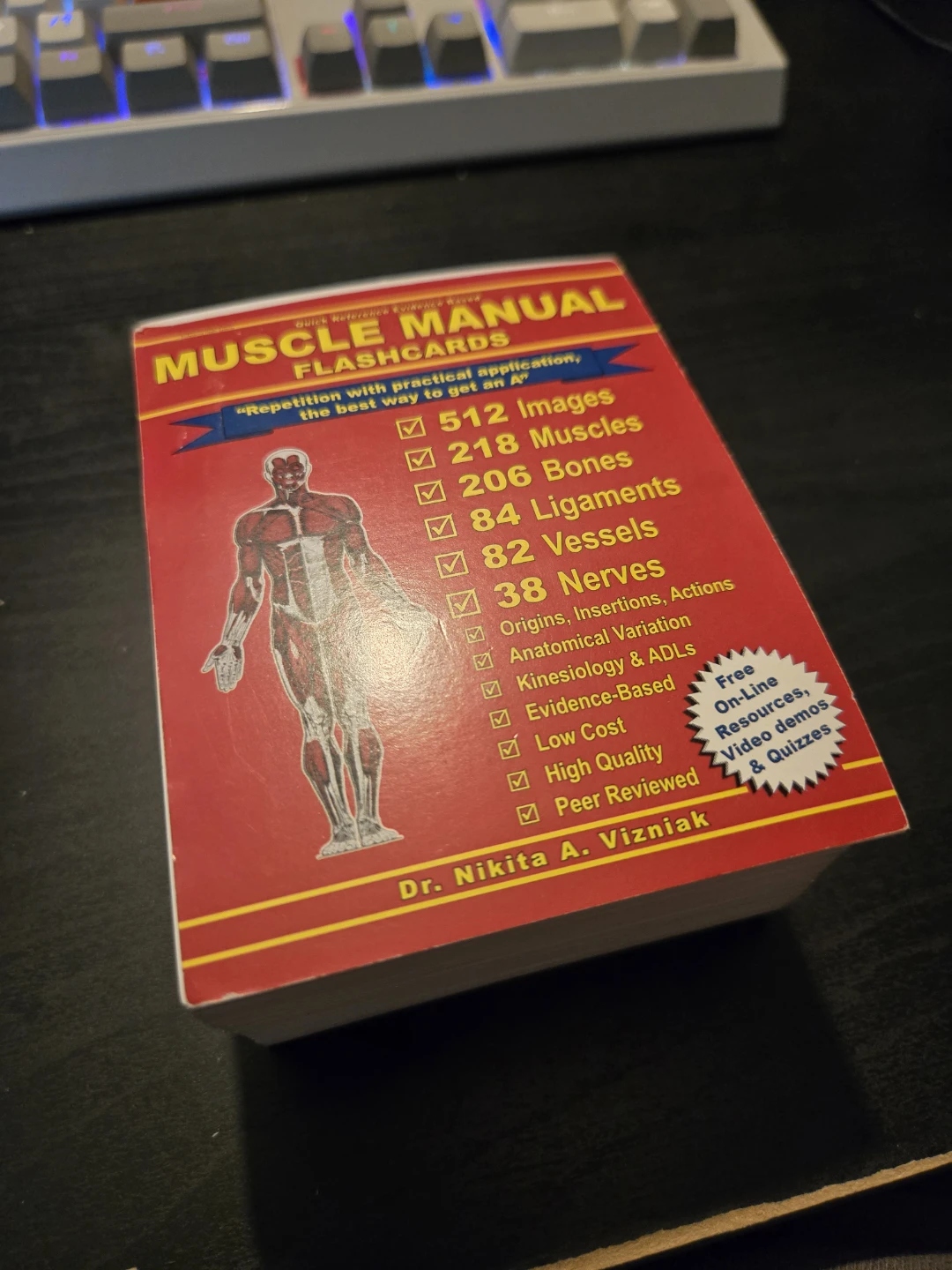 Muscle Manual Flashcards - Dr. Nikita A. Vizniak