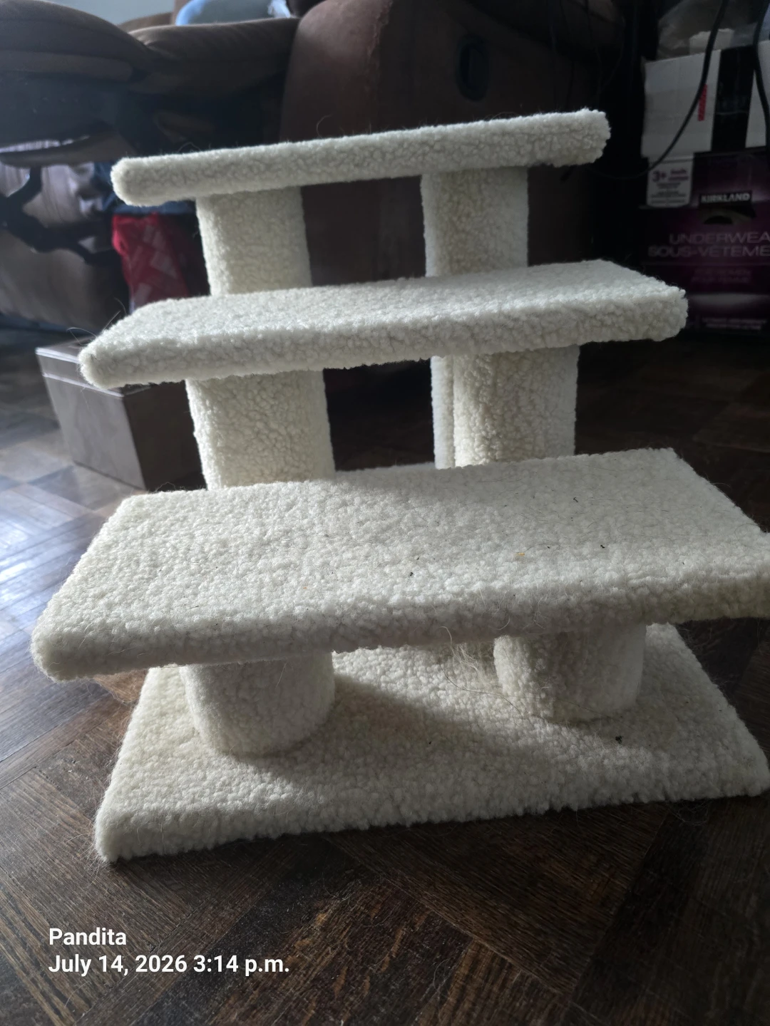 Cream Cat Tree Condo - photo 4