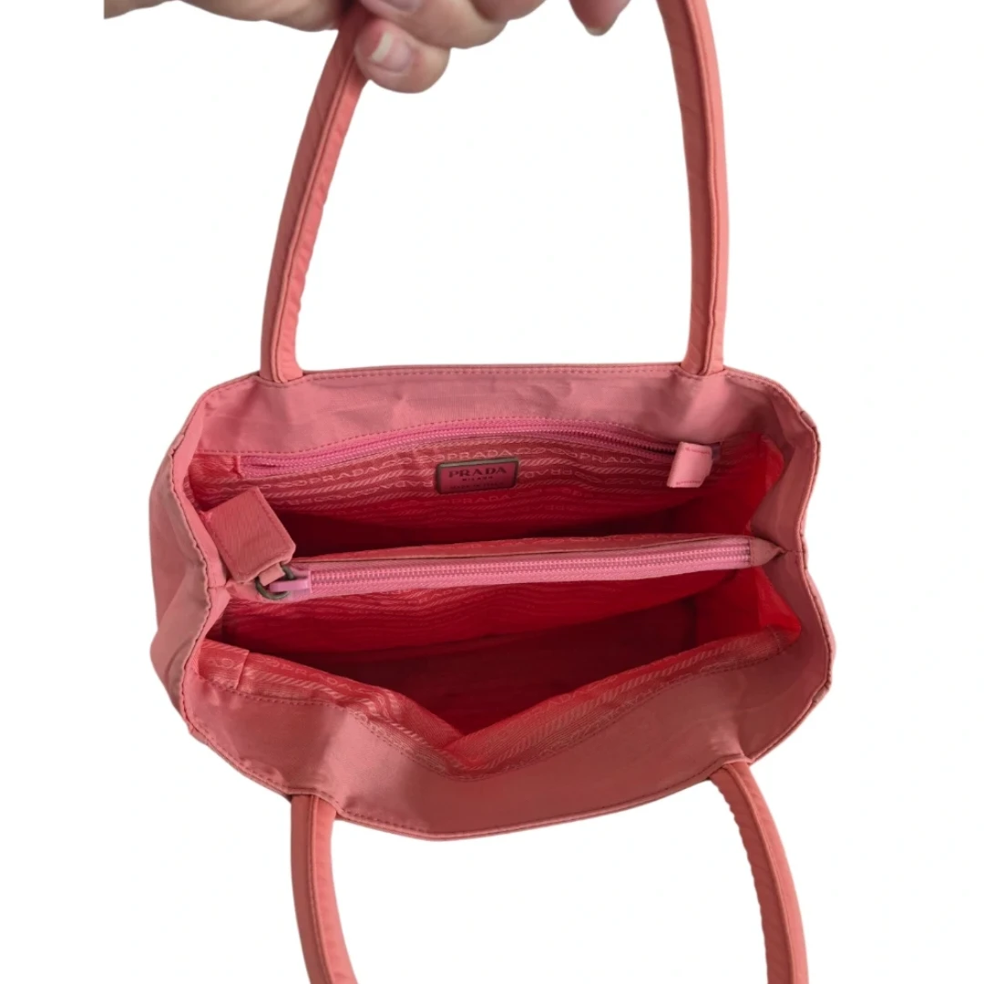 Prada Pink Tessuto Nylon Tote Bag - photo 3